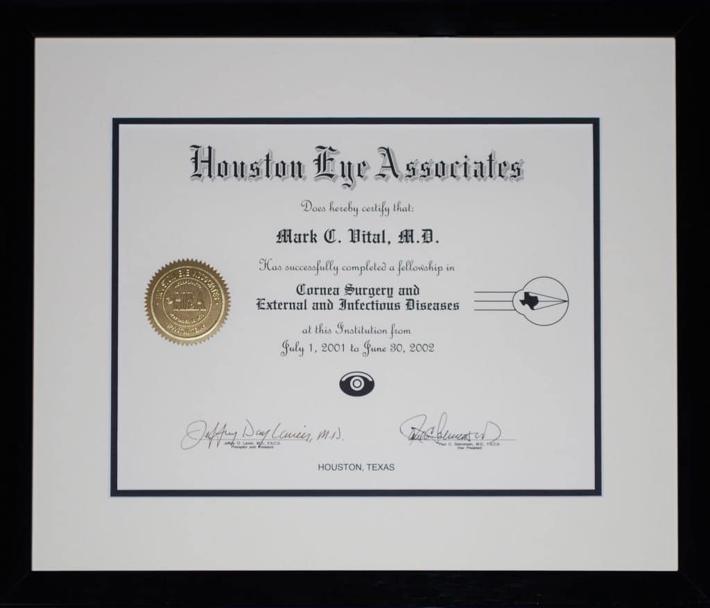 Dr. Vital Houston Eye Associates