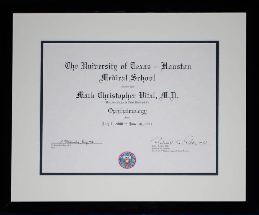 Dr. Vital - University of Texas Houston Medical School